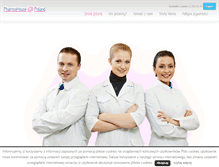 Tablet Screenshot of pharmahousepoland.com